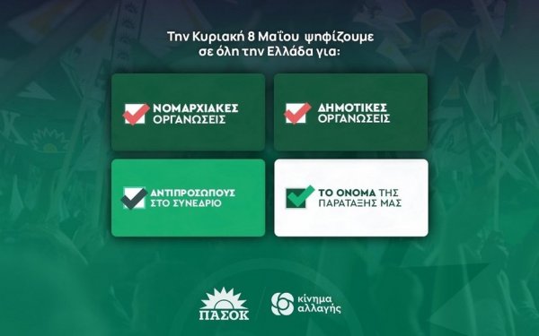 Κωνσταντίνος Βάλσαμος: " Γιατί έθεσα την υποψηφιότητά μου για την Νομαρχιακή, στις εκλογές της 8ης Μαΐου στο ΠΑΣΟΚ - ΚΙΝΑΛ"