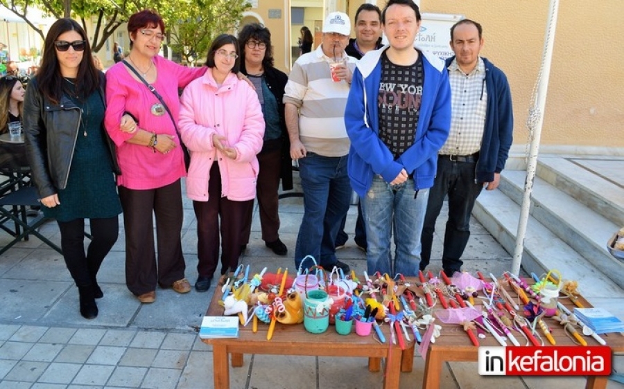 Πασχαλινό παζάρι από το Κέντρο Ημέρας Ψυχικής Υγείας «Αποστολή» στο Λιθόστρωτο (εικόνες)