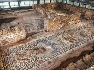 Η Ρωμαϊκή Έπαυλη εύπορου Ρωμαίου, που περιλάμβανε θερμά λουτρά στην Σκάλα (εικόνες)