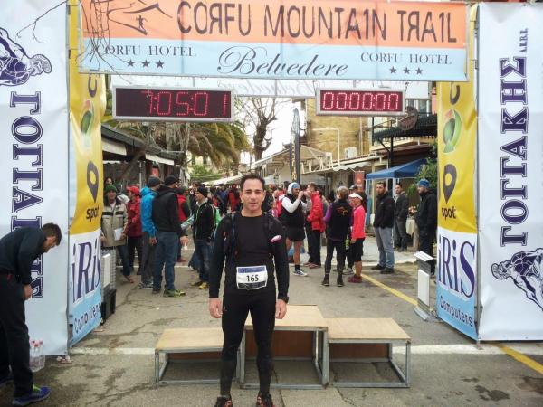 Ο Σύλλογος Δρομέων Κεφαλονιάς στο Corfu Mounten Trail