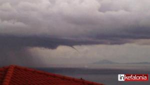 Υδροστρόβιλοι μεταξύ Κεφαλονιάς και Ζακύνθου!