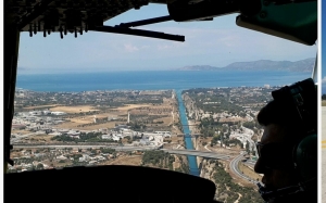 Φωτογραφίες από επείγουσα αεροδιακομιδή από την Ιθάκη στην Πάτρα