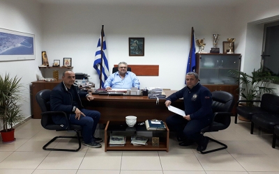 Συνάντηση Ένωσης Αστυνομικών με Αστυνομικό Δ/ντη για την στελέχωση των Υπηρεσιών στα νησιά μας