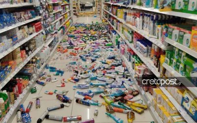 Σεισμός 6,1 Ρίχτερ στην Κρήτη: Μικρές ζημιές και κατολισθήσεις