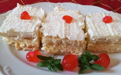 Πάστα ταψιού με σαβαγιάρ και κρέμα καρύδας από την Σία Λαδά!