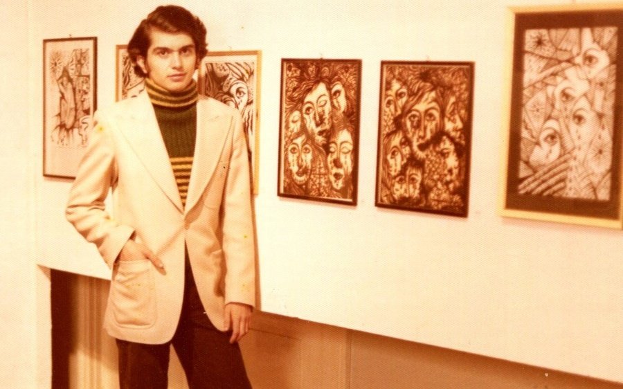 Επέτειος Πενήντα Χρόνων από την πρώτη έκθεση του Κώστα Ευαγγελάτου στην Αθήνα, με τίτλο «Εφηβικές Αναζητήσεις»