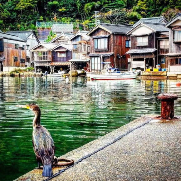 Πανέμορφο ιαπωνικό χωριό χτισμένο στο νερό!