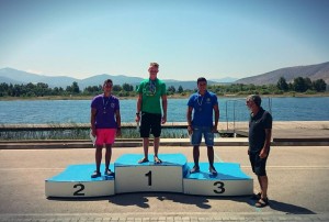 &quot;Χρυσός&quot; ο Ντβούλιατ του ΝΟΑ στο Πανελλήνιο Πρωτάθλημα Κανόε- Καγιάκ στον Σχινιά