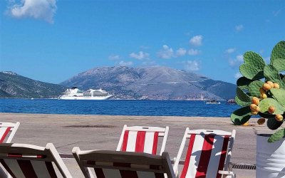 Στην Σάμη κατέπλευσε σήμερα το κρουαζιερόπλοιο “Seabourn Encore”