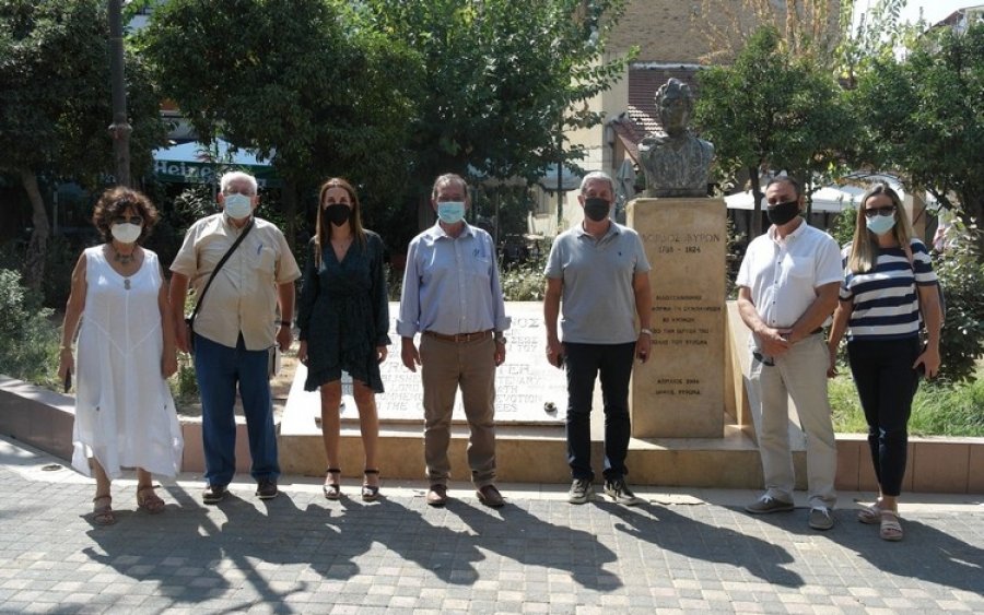 O Δήμος Αργοστολίου συμμετείχε στις εκδηλώσεις του Δήμου Βύρωνα για τον Λόρδο Μπάιρον (εικόνες)