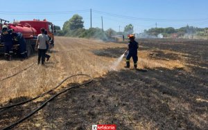 Γρήγορα υπό έλεγχο τέθηκε η πυρκαγιά στα Σβορωνάτα
