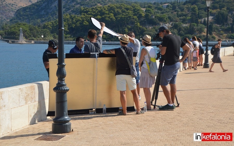 Γυρίσματα Πολωνικής παραγωγής στη γέφυρα (εικόνες)