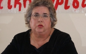 Η υποψήφια περιφερειακή σύμβουλος Ευανθία Γαϊτανίδου (Αντικαπιταλιστική Αριστερά στα Ιόνια) στον Inkefalonia 103,9