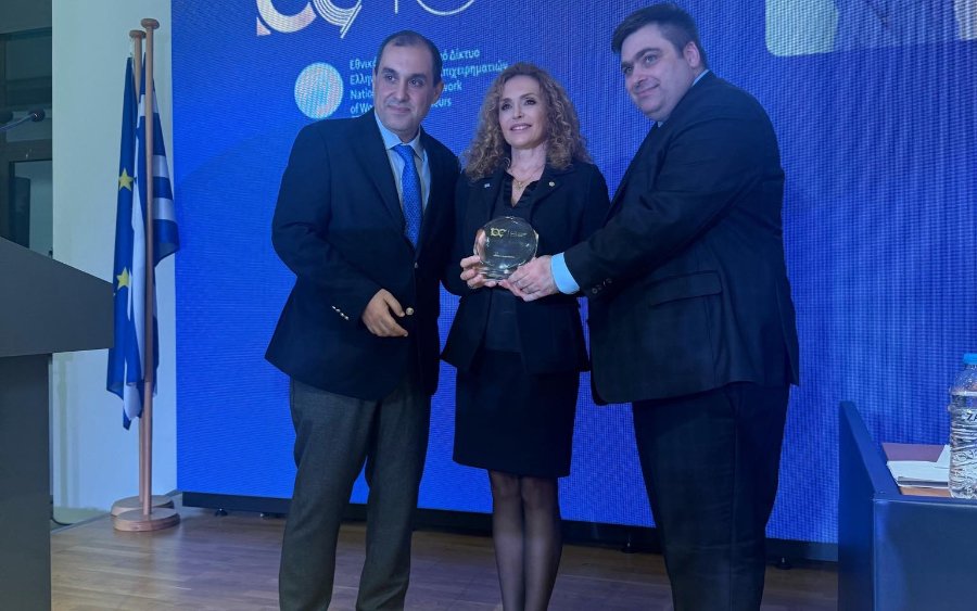 Αναγνώριση για τη συμβολή της στη βιώσιμη ανάπτυξη έλαβε η Βικτώρια Αλεξανδράτου