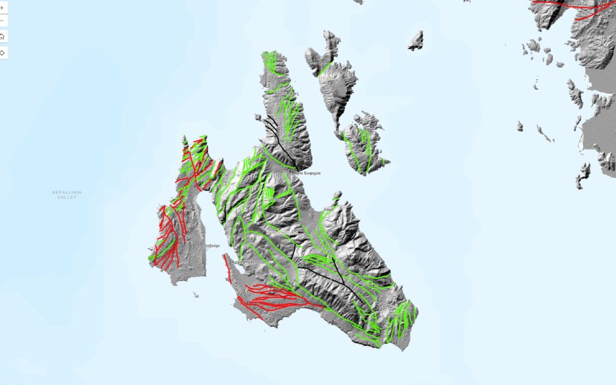 Τα σεισμικά ρήγματα της Κεφαλονιάς, αποτυπωμένα με ακρίβεια στη νέα χαρτογράφηση Ελλήνων και Νεοζηλανδών επιστημόνων