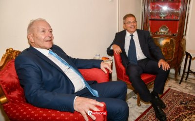 Ξεχωριστά φωτογραφικά ενσταντανέ από το τρατάρισμα των επισήμων στο Αρχονταρίκι του Αγίου Γερασίμου
