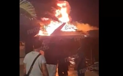 Κατεσβέσθη πυρκαγιά σε σκάφος στο Αργοστόλι και στα Ραζάτα - Συναγερμός στην Πυροσβεστική (video)