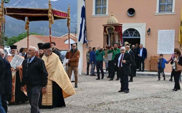 Ο εορτασμός της Ζωοδόχου Πηγής στην Ιερά Μονή Αγίου Ανδρέα Μηλαπιδιάς