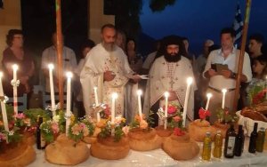 Ο εορτασμός της Παναγίας στο Κορνέλο του Πόρου (εικόνες)