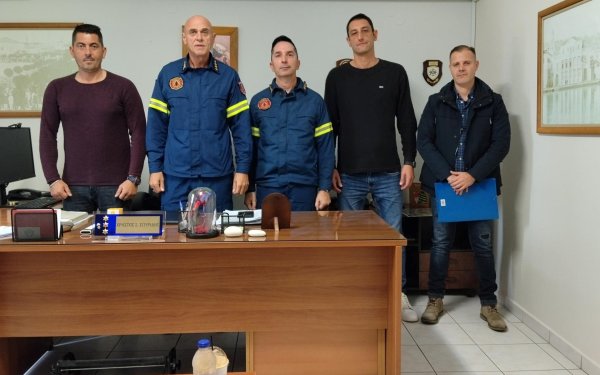 Σε πνεύμα συνεργασίας η συνάντηση Εποχικών Πυροσβεστών με τη Διοίκηση Π.Υ. Κεφαλονιάς &amp; Ιθάκης
