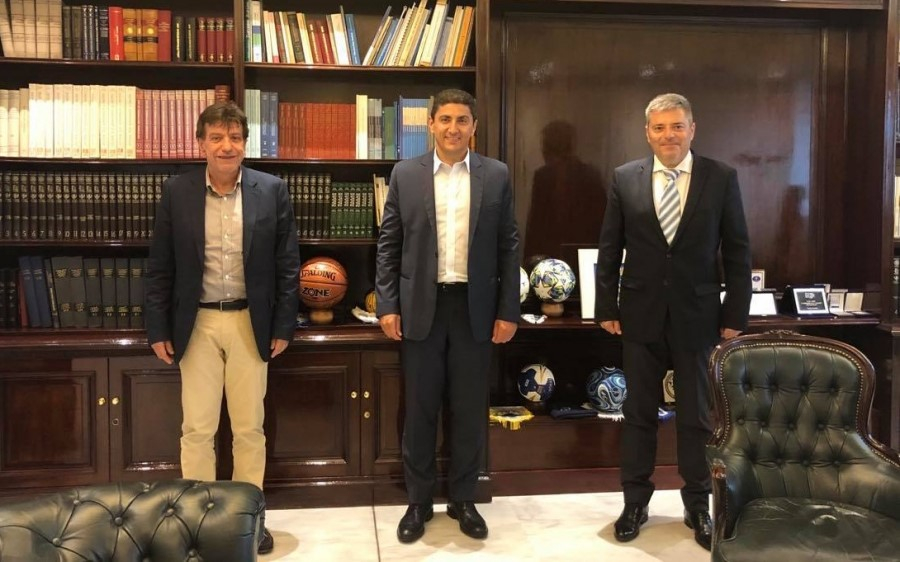 ΕΠΣΚΙ: Συνάντηση Βαλσαμή - Αυγενάκη- Τι είπαν για τις αθλητικές υποδομές του νομού
