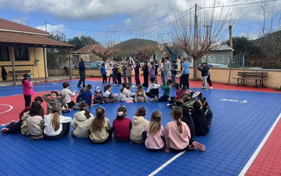 Χαμόγελα και δημιουργία στο 3ο Εργαστήριο Μάσκας στην Αγία Θέκλη