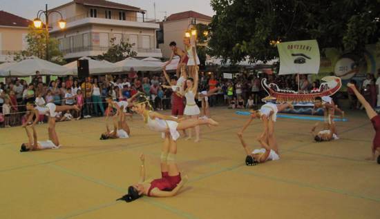 Φεστιβάλ Γυμναστικής: Μάγεψαν και το Ληξούρι με τις φιγούρες τους!