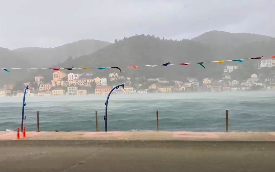 Στανίτσας: Προβλήματα από την κακοκαιρία στην Ιθάκη - Προσοχή στις μετακινήσεις στο Βαθύ
