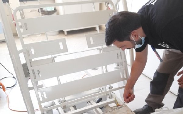 "Άγιος Λουκάς ο Ιατρός": Συνεχίζεται η συντήρηση των κλινών της παθολογικής και χειρουργικής κλινικής του Νοσοκομείου