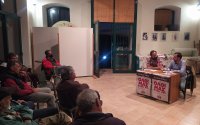 Εκδήλωση του ΚΚΕ στα Φαρακλάτα - Μίλησε ο υποψήφιος βουλευτής, Σπύρος Καμπίτσης