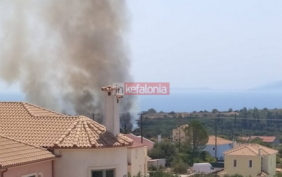 Υπό πλήρη έλεγχο η φωτιά στον Καραβάδο (εικόνες)