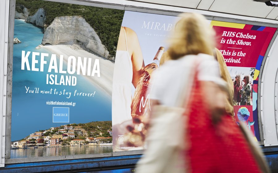 Η Κεφαλονιά τραβάει τα βλέμματα του κόσμου στο μετρό του Λονδίνου – 28 ημέρες διεθνούς προβολής