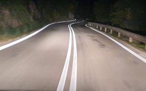 Oλοκληρώθηκε η διαγράμμιση Επαρχιακής οδού Αργοστολίου - Πόρου, Τραυλός: &quot;Βελτιώνονται οι υποδομές με σημαντικά έργα&quot;