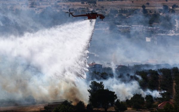 Πτώση ελικοπτέρου στην Ελευσίνα