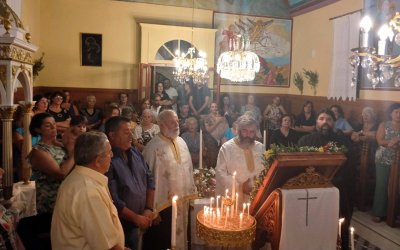 Η Παναγία η Μυρτιδιώτισσα τιμήθηκε στα Μαντουκάτα