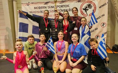 Στις πρώτες θέσεις η αναγνωρισμένη Σχολή χορού Art &amp; Style Dance School στον Διεθνή Διαγωνισμό στην Ουγγαρία
