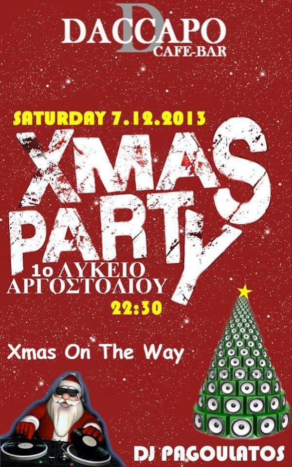 X-MAS Party από το 1ο Λύκειο Αργοστολίου στο DACCAPO