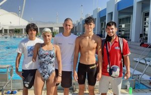 Ο ΝΟΑ συμμετείχε στο Πανελλήνιο Πρωτάθλημα Κολύμβησης στην Αθήνα με τρεις αθλητές (εικόνες)