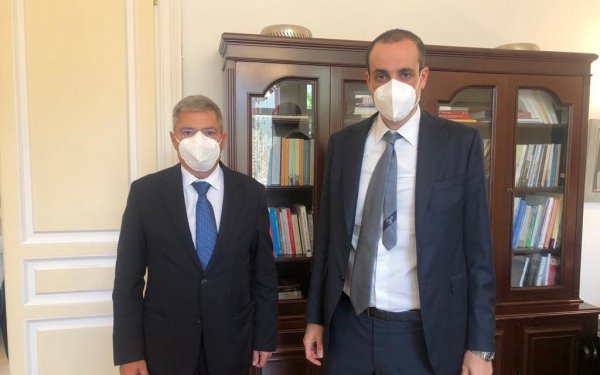 Συνάντηση Παναγή Καππάτου με τον Γενικό Γραμματέα του Πρωθυπουργού Γρηγόρη Δημητριάδη