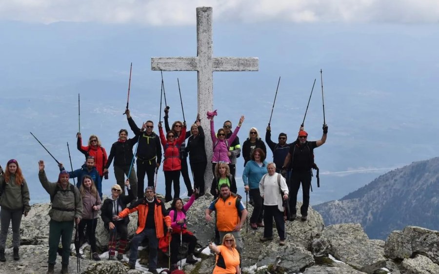 Η Ορειβατική Λέσχη Κεφαλονιάς σε Βόρειο Ταΰγετο και Μονεμβασιά (εικόνες)