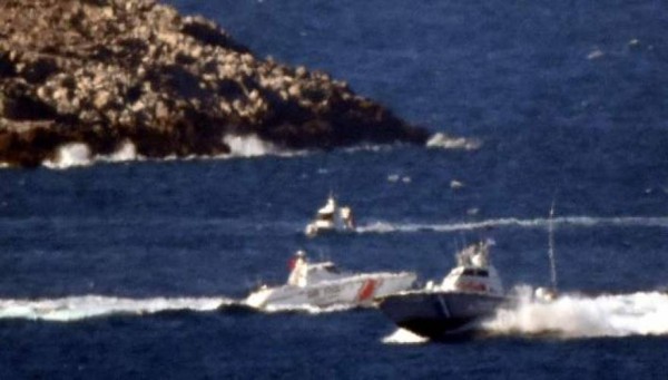 Ένταση στα Ιμια: Οπλισαν τα ελληνικά σκάφη και σημάδεψαν τα τουρκικά πλοία της Ακτοφυλακής (φωτό)