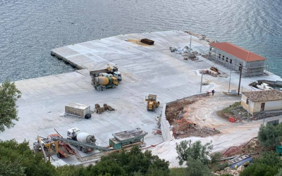 Στην Ιθάκη η Ρόδη Κράτσα για την Ανάδειξη του Αρχαιολογικού χώρου του Αγίου Αθανασίου & το λιμάνι "Οδυσσέας"