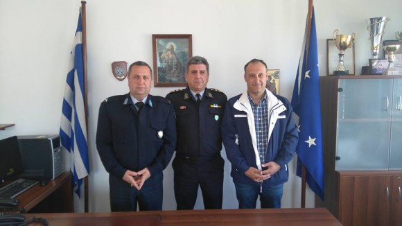 Συνάντηση της Ένωσης Αστυνομικών Υπαλλήλων Κεφαλονιας &amp; Ιθάκης με τον νέο Αστυνομικό Διευθυντή