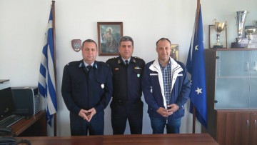 Συνάντηση της Ένωσης Αστυνομικών Υπαλλήλων Κεφαλονιας &amp; Ιθάκης με τον νέο Αστυνομικό Διευθυντή