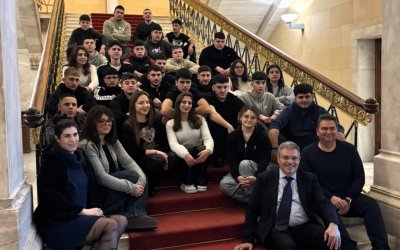 Μαθητές του 1ου ΕΠΑΛ Ληξουρίου στη Βουλή