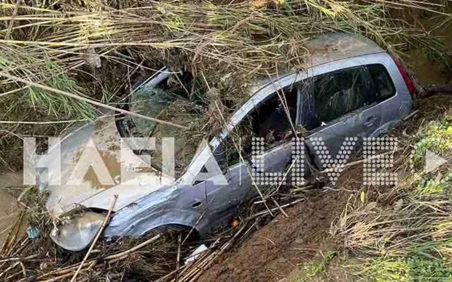 Βαρθολομιό Ηλείας: 65χρονος οδηγός πνίγηκε όταν προσπάθησε να διασχίσει ορμητικό ρέμα