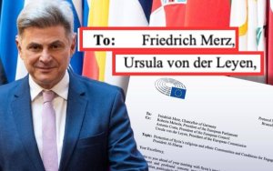 Φαραντούρης: Επιστολή προς Μερτς και φον ντερ Λάιεν ενόψει της συνάντησης με Τζολάνι