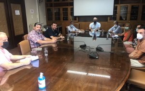 Συνάντηση εργασίας στην Περιφερειακή Ενότητα Κεφαλονιάς με τον Γ.Γ. Υπ. Εσωτερικών Μιχάλη Σταυριανουδάκη