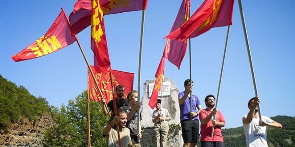 Πολιτικό μνημόσυνο του ΚΚΕ για τους πεσόντες της Εθνικής Αντίστασης απο τα Βαλσαμάτα και τα Ομαλά