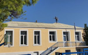 Ιθάκη: Αντικατάσταση στέγης Δημοτικού Σχολείου Σταυρού - Στανίτσας: &quot;Στόχος μας η αναβάθμιση όλων των σχολικών κτιρίων&quot;